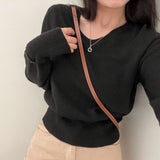 ソフトVネックニットウェア / [Bellide made] Soft V-neck knitwear