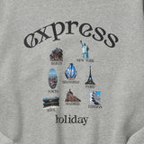 グローバルシチズンスウェットシャツ / Express Holiday Global Citizen Sweatshirt_Melange