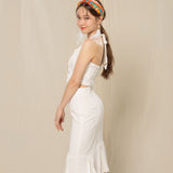 プリーツスカート / PLEATS SKIRT (WHITE)