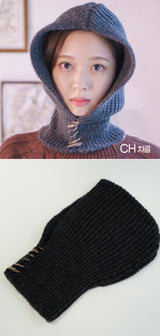 soboro knit balaclava 3colors