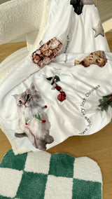 Fluffy Christmas Blanket - 100x150cm