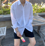 サンクスパーフェクトリネンシャツ