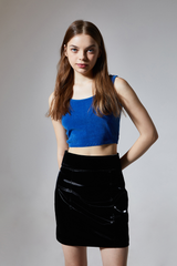 Vivid Knit Crop Top