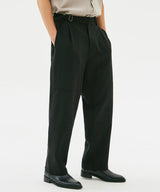 MINIMAL ONE TUCK GURKHA PANTS (BROWN) (6585158533238)