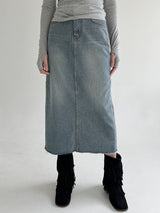ポエンチデニムスカート/no.6183 Poenti Denim Skirt (2color)