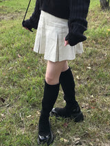 アリエルコーデュロイプリーツスカート