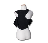 ネックアンフットクロップTシャツ / TOP(9198) Neck Unfoot Crop Tee