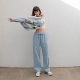 THEOHYOU SWEAT PANTS (SKY BLUE)
