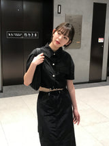 サンディーナイロンセットアップシャツ