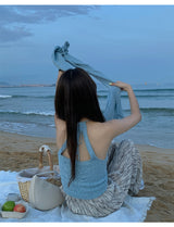 sky cardigan top (6677096824950)