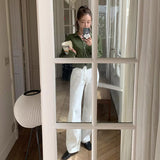 ホワイトムードパンツ