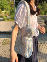 Quilted shopper bag_linda