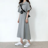 ハーフスリーブカラードドレス / Half Sleeve Collared Dress
