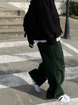 アデルコーデュロイダブルピンタックパンツ / ADEL CORDUROY DOUBLE PINTUCK PANTS