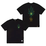CANABIS OVERSIZED T-SHIRTS OATMEAL / BLACK (6566066061430)