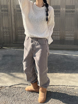 チェストナットラテワイドパンツ