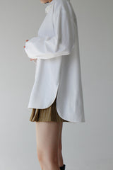ピーチボクシーシャツ/Peach Boxy Shirt (4color)