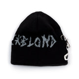 BBD Graffiti Logo Patch Beanie (Black) (4643662626934)