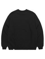 セラーロゴ刺繡スウェットシャツ/SELLER LOGO EMB SWEATSHIRT BLACK(CV2CFUM460A)
