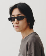 COLOR LENS SUNGLASS (BLACK)