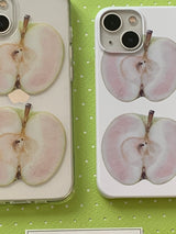 ピンクアップル携帯ケースマットハード