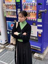 ヘアリーカーディガン