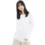 ベーシックパッチロングスリーブT/BASIC PATCH LONG-SLEEVED T-WHITE