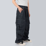 フェードカーゴデニムジーンズ / Fade Cargo Denim Jeans