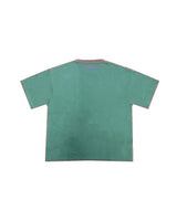 コラボレーションストライプTシャツ / PUBLUX × GRAVER - GREEN