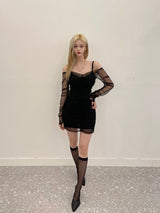 ミスティックシャーリングドレスセット/[Aespa Winter] 250. Mystic shirring dress set