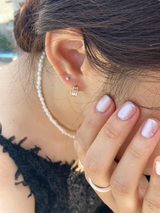 [92.5sliver] petit ball earings