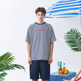STRIPE RAGLAN LOGO T-SHIRT (6568438694006)