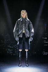 UTILITY ECO LEATHER A2 JACKET_CHARCOAL (6678235283574)