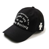 ゴシックベースボールキャップ / 22 GOTHIC BASEBALL CAP GREY BLUE / BLACK