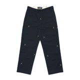 LOGO ALLOVER WORK PANTS (2color) (6678695706742)