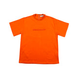 ディタチャブルチェーンテリーTシャツ/[UNISEX] Detachable Chain Terry T-Shirt (Orange)