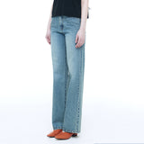 アンバランスポケットデニムパンツ / UNBALANCE POCKET DENIM PANTS