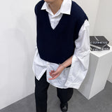 CRクロップドニットベスト/CR Cropped Knit Vest (5 colors)