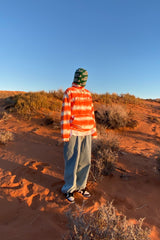 タイダイフーディ / BSR2223FWPO008 BS TIE-DYE HOODIE ORANGE