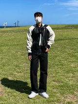 ラーセミデニムパンツ / LUR SEMI DENIM PANTS(2COLOR)