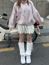 ロマンティックリンクルバンディングスカート / Romantic wrinkle banding skirt