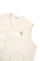 パフィーワッペンベスト/[Pre-order 23/08/26~] puffy wappen vest