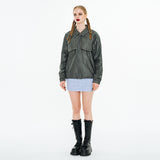 Eco Fur Short Skirt [Lavender]