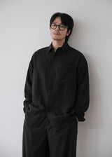 SILH LINEN CHECKERED SHIRT
