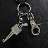 バイアテンションレザーキーリング / BYATTENTION Leather Keyring (2 colors)