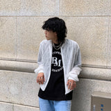 シースルーブルゾン