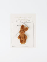 Cosymosy 'For you' Bunny Keyring Card - 5 Color