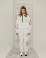 GRANNY SQUARE SWEATPANTS CREAM (6691427811446)