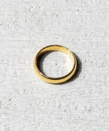 ゲンリ プレーンリング【やや細身TYPE】幅0.3cm / Genri plane Ring gri-R-004 （送料込）ONEDAY KMC
