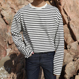 ASCLO Overfit Stripe T Shirt (2color) (6549024800886)